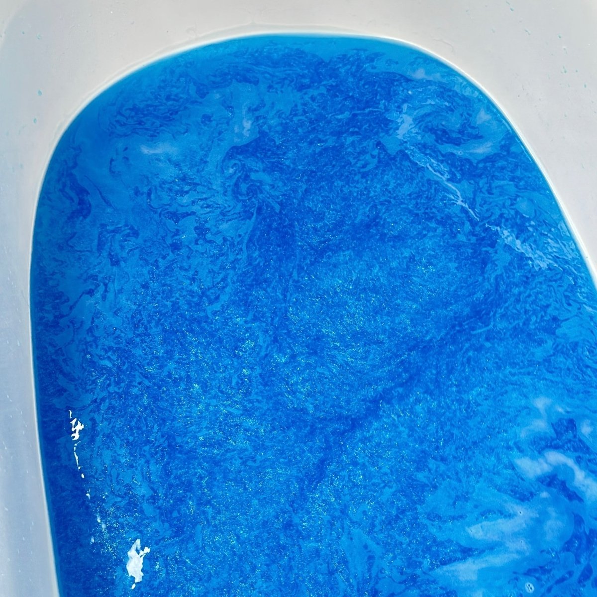 Sonic Shimmer Blue Glitter Bath Dust by Bath Box Australia