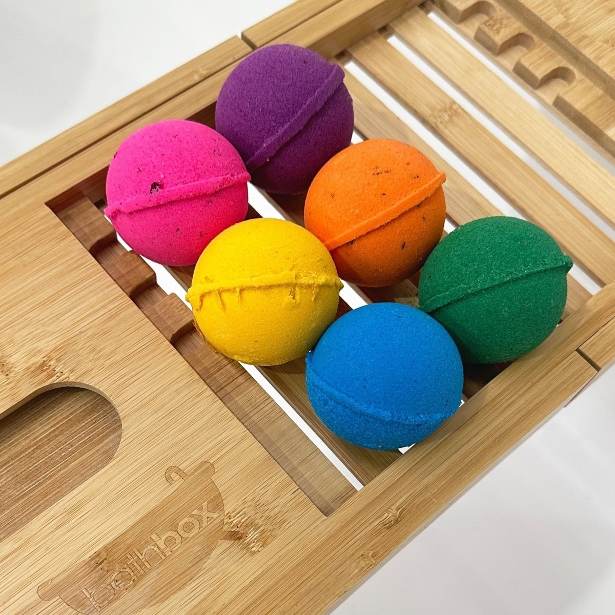 6-Pack Bath Gift Set of Aromatherapy Bath Bombs With Benefits by Bath Box Australia